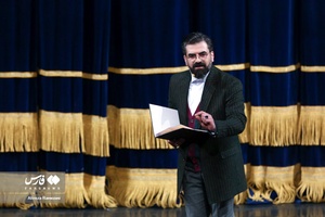 شعر خوانی رسالت بوذری در آیین بزرگداشت حکیم نظامی گنجوی