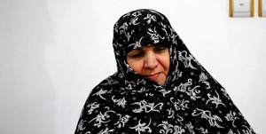 شهربانو لطفی مادر طلبه شهید محمدحسین لطفی