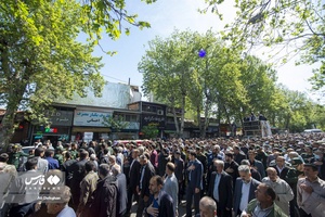 مراسم تشییع شهید مقداد مهقانی در گرگان 