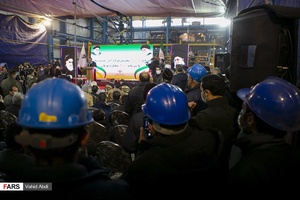 افتتاح مجتمع فولاد  در بناب