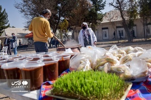 جشنواره سمنو پزان در بجنورد