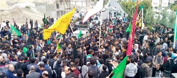 راهپیمایی 13 آبان در پردیس