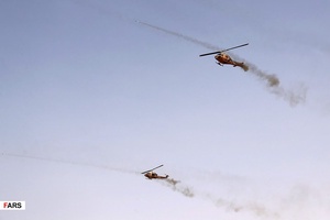اجرای عملیات متحرک هوایی توسط نیروهای مخصوص در رزمایش ارتش