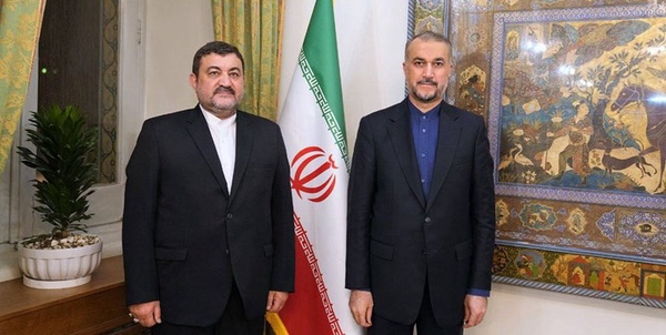 امیرعبداللهیان و محمد بروجردی سفیر ایران در اندونزی
