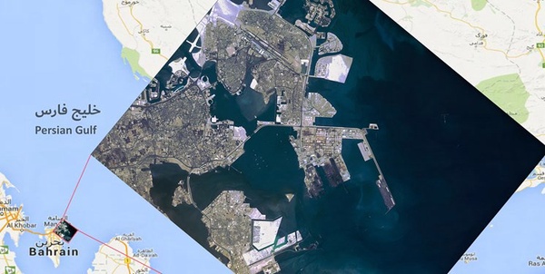 تصاویر ماهواره نور2 سپاه از پایگاه آمریکا