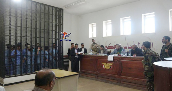جلسه محاکمه جاسوسان انگلیس