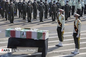 تشییع پیکر شهدای خلبان نیروی انتظامی 
