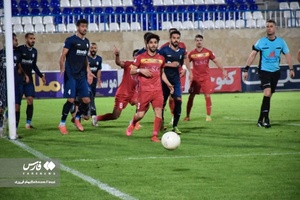 عکس| برد پرگل ملوان در مقابل ستارگان فولاد