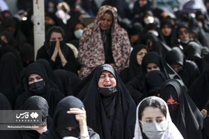 اجتماع عزاداران آقامرتضی علی(ع) در آستان مقدس امام زاده صالح(ع) تجریش 