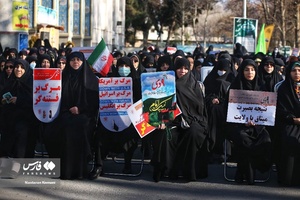 اجتماع «حماسه ۹دی» در ایران /کرج