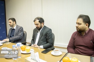 مهدی بادپا مدیر کل فرهنگی اجتماعی وزارت علوم در نشست خبری راهیان پیشرفت در دانشکده رسانه خبرگزاری فارس