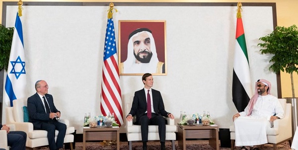 کوشنر امارات اسرائیل