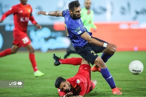 گزارش تصویری دیدار استقلال و فولاد؛ آبی ها از شاگردان نکونام انتقام گرفتند