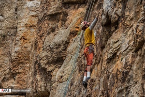 جشنواره سنگ نوردی در« اَنْجِدانْ » 
