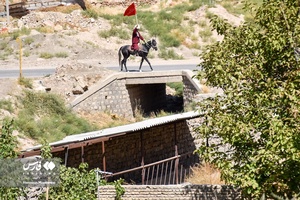 کاروان اسب‌داران حرم‌ تا حرم خراسان‌شمالی به سوی آستان رضوی رهسپار شدند
