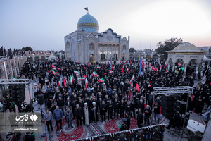 عزاداری در آستان مقدس امامزاده حسین قزوین