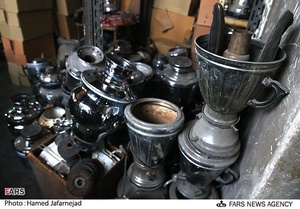 کارگاه تعمیر سماور در خیابان امام خمینی(ره) تهران