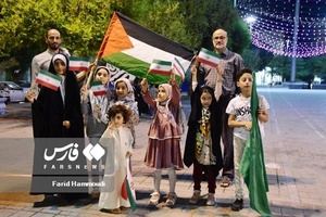 جشن مردمی «طوفان الاقصی»در خرمشهر