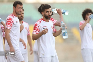 گزارش تصویری از تمرین تیم فوتبال پرسپولیس