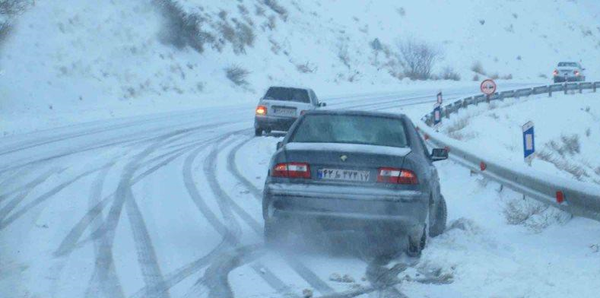 جاده برفی