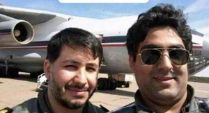 عکس خلبانان فداکار شهید شده در تبریز