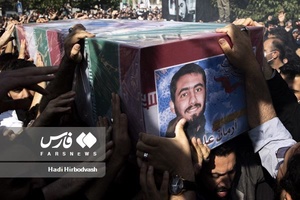 تشییع طلبه شهید آرمان علی وردی