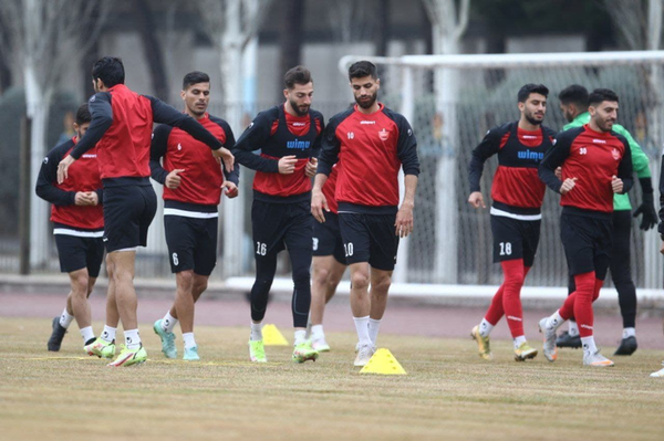 تمرین پرسپولیس