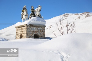 کوه‌ برف در «کوهرنگ»