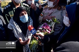 آیین استقبال از خانواده شهید "خلیل فلک رفعت" در بجنورد