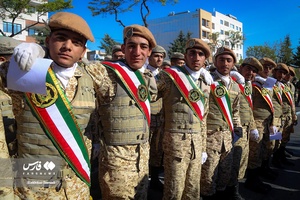 رژه «روز ارتش» در سنندج