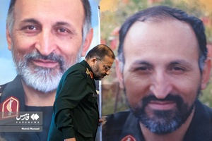 سردار غلامرضا سلیمانی رئیس سازمان بسیج در دومین سالگرد شهادت سردار سیدمحمدحجازی