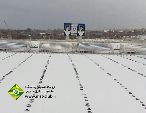 برف تبریز 