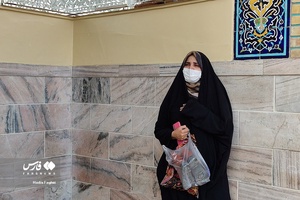 حال و هوای زائران امام رضا(ع) در آستانه سال 1401