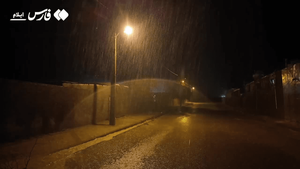 رگبار شدید و رعد و برق آسمان دهلران را درنوردید | سیدصادق نجات