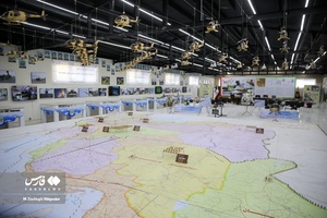 بازدید فرماندهان از موزه دفاع مقدس هوانیروز 