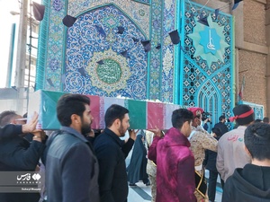 تشییع باشکوه 5 شهید گمنام در زاهدان