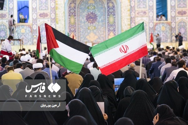 خروش مردم ایلام در پی ظلم صهیونیسم