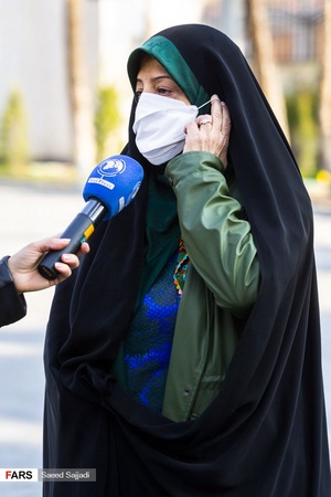 معصومه ابتکار معاون امور زنان و خانواده رئیس جمهور در حاشیه جلسه هیأت وزیران / 17 دی ۹۹