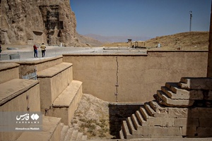 آسیب جدی به «بنای تاریخی نقش رستم»