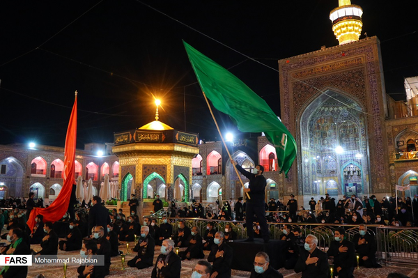 مراسم شام غریبان شهادت امام رضا