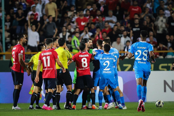 درگیری نساجی و الهلال