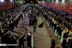 مراسم عزاداری شاه‌حسین گویان در تبریز