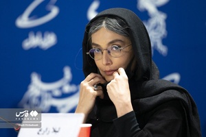 لیلا زارع بازیگر فیلم «ضد» درنشست خبری  دهمین روزاز چهلمین جشنواره فیلم فجر