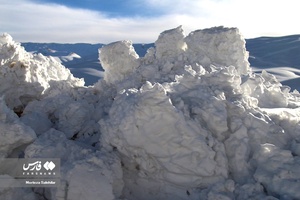 کوه‌ برف در «کوهرنگ»