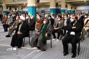 دیدار مداحان اهل‌بیت با رهبر انقلاب