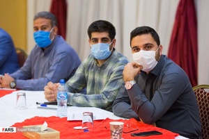 آقایان موسوی و میرفروغی مدیران استان‌های بوشهر و چهارمحال و بختیاری در نشست سراسری مدیران استانی فارس