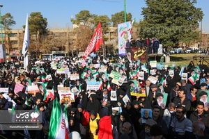 اجتماع «حماسه ۹دی» در ایران /اصفهان