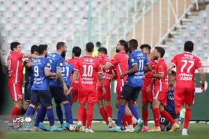 گزارش تصویری از تساوی پرسپولیس و استقلال