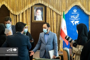 اولین نشست خبری علی بهادری جهرمی سخنگوی دولت در سال ۱۴۰۱