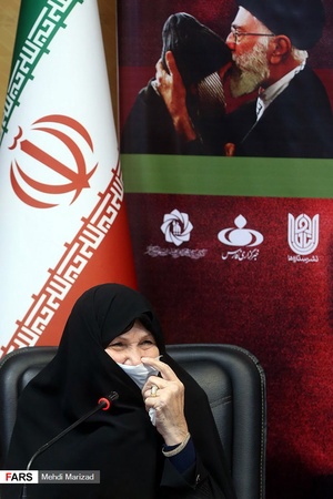 بیان خاطرات توسط طوبی زرندی همسر شهید بابا رجب محمدزاده در مراسم رونمایی از کتاب بابا رجب 